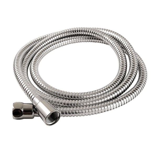 72Inch Stainless Steel Shower Hose, Polished Nickel